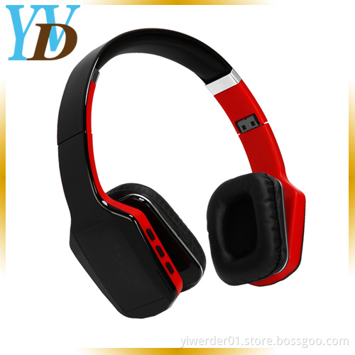 Popular Lady Hi-Fi Sound TF FM Outdoor Sports Bluetooth Headphones (YWD-T9)
